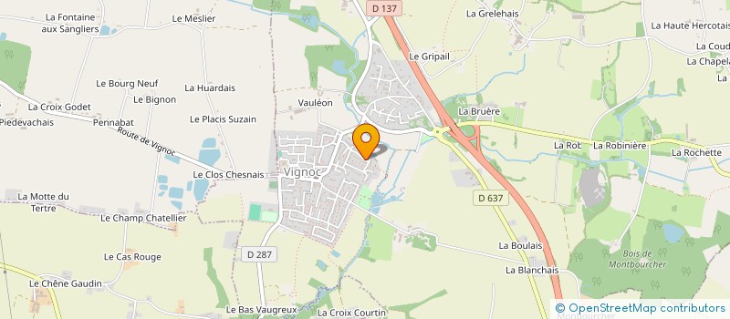 localisation de l'entreprise MONSIEUR STEPHANE HOUEIX  VIGNOC