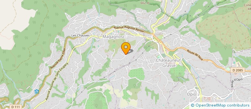 localisation de l'entreprise MONSIEUR STEPHANE HOUOT  GRASSE