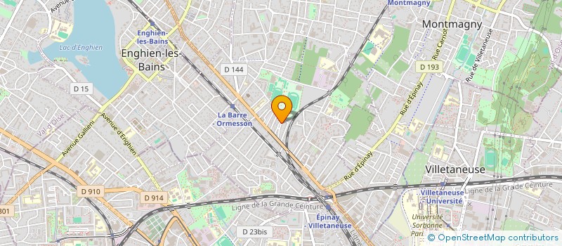 localisation de l'entreprise MONSIEUR STEPHANE HUA  DEUIL-LA-BARRE