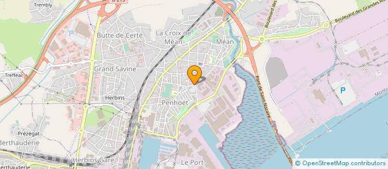 localisation de l'entreprise MONSIEUR STEPHANE HUBERT à SAINT-NAZAIRE