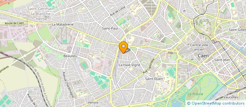 localisation de l'entreprise MONSIEUR STEPHANE-HUBERT DUFOUR à CAEN