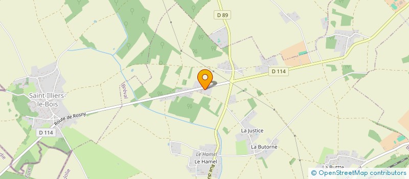 localisation de l'entreprise MONSIEUR STEPHANE HUET  BREVAL