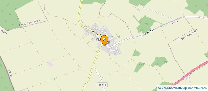 localisation de l'entreprise MONSIEUR STEPHANE HUET  PLANTY