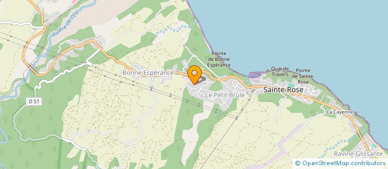 localisation de l'entreprise MONSIEUR STEPHANE HUET  SAINTE-ROSE