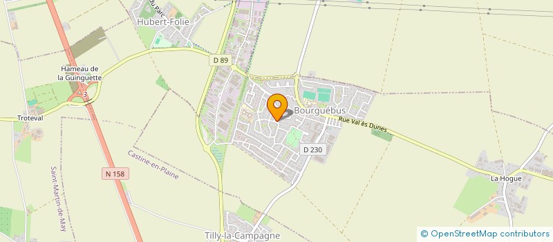 localisation de l'entreprise MONSIEUR STEPHANE HUET  BOURGUEBUS