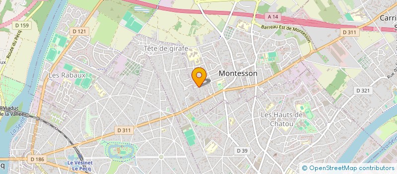 localisation de l'entreprise MONSIEUR STEPHANE HUMBLET  CLARENSAC