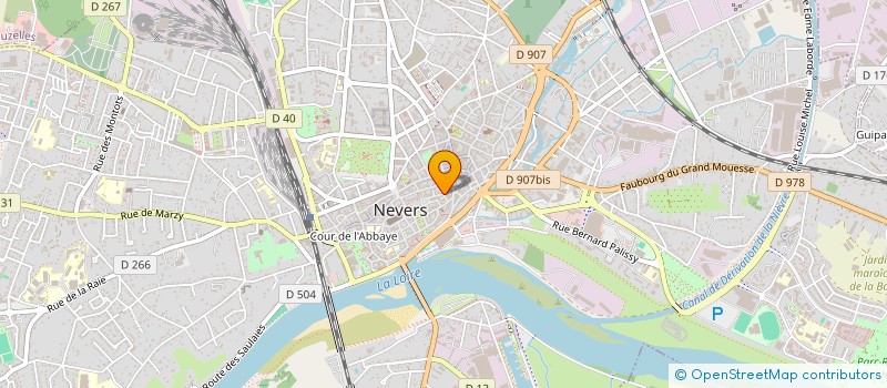 localisation de l'entreprise MONSIEUR STEPHANE HUOT à NEVERS