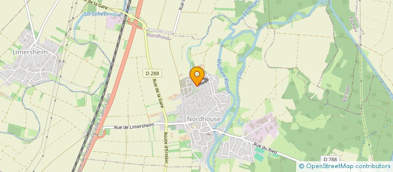 localisation de l'entreprise MONSIEUR STEPHANE HUSSER  HINDISHEIM