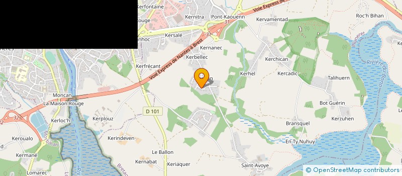 localisation de l'entreprise MONSIEUR STEPHANE HUYSSCHAERT  PLUNERET