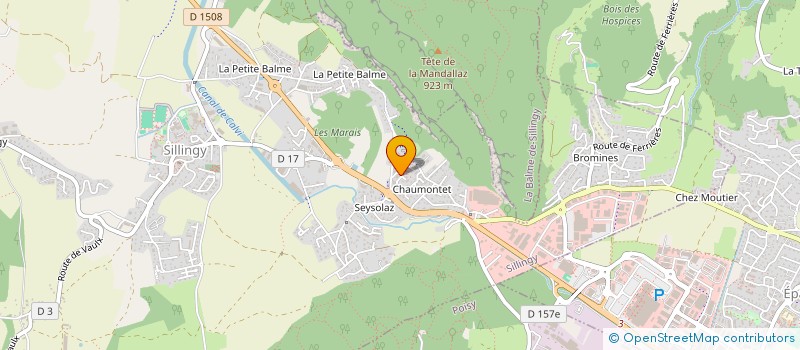 localisation de l'entreprise MONSIEUR STEPHANE IBOUILY MOUSSAVOU  LE MEE-SUR-SEINE