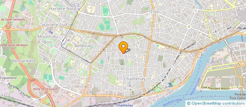 localisation de l'entreprise MONSIEUR STEPHANE IMBERT à NANTES