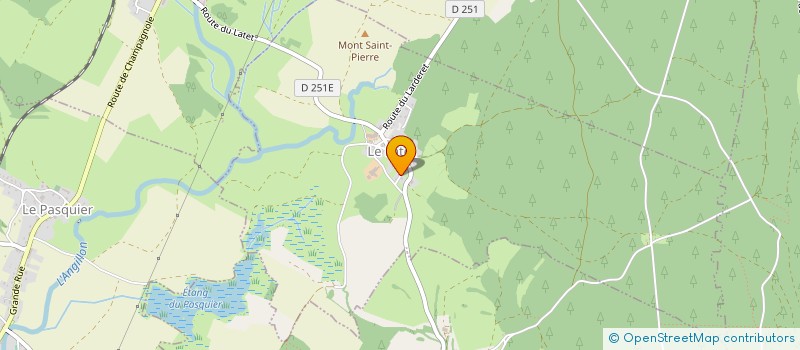 localisation de l'entreprise MONSIEUR STEPHANE INVERNIZZI  LE LATET