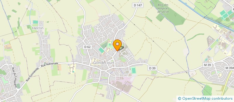 localisation de l'entreprise MONSIEUR STEPHANE IOOS  GONDECOURT