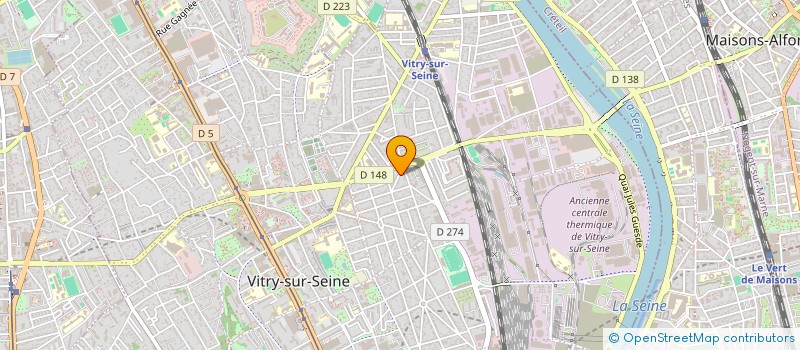 localisation de l'entreprise MONSIEUR STEPHANE ISIDORE  VITRY-SUR-SEINE