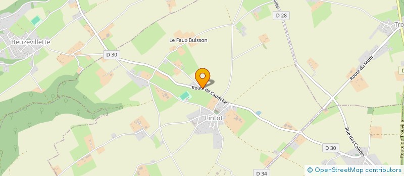 localisation de l'entreprise MONSIEUR STEPHANE JABIOL  LINTOT