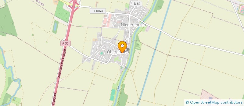 localisation de l'entreprise MONSIEUR STEPHANE JADOT  OBERENTZEN