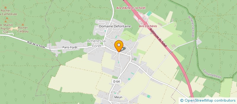 localisation de l'entreprise MONSIEUR STEPHANE JAFFRELOT à LARCHANT
