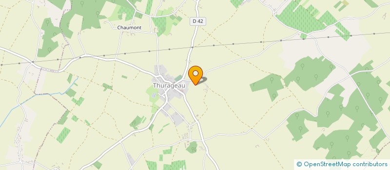 localisation de l'entreprise MONSIEUR STEPHANE JAN  THURAGEAU