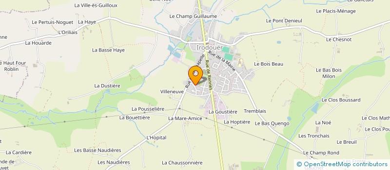 localisation de l'entreprise MONSIEUR STEPHANE JANNIN  IRODOUER