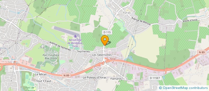 localisation de l'entreprise MONSIEUR STEPHANE JAULIN  YVRAC