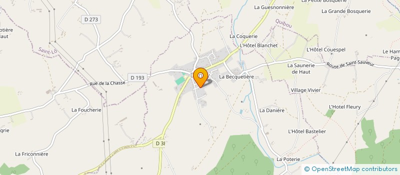 localisation de l'entreprise MONSIEUR STEPHANE JAVAULT  DANGY