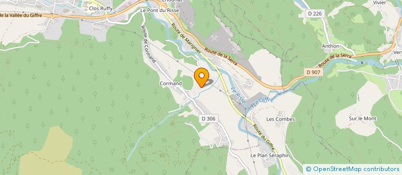 localisation de l'entreprise MONSIEUR STEPHANE JAVELLE à SAINT-JEOIRE