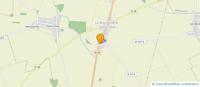 localisation de l'entreprise MONSIEUR STEPHANE JAVON à LA BOURDINIERE-SAINT-LOUP
