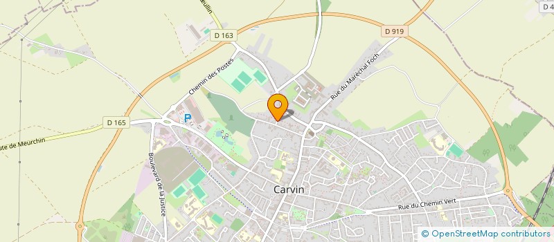 localisation de l'entreprise MONSIEUR STEPHANE JEAN MARCEL LEGRAND  CARVIN