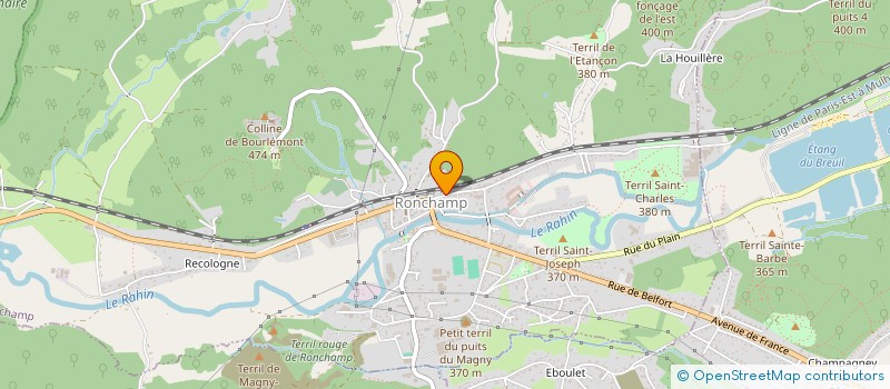 localisation de l'entreprise MONSIEUR STEPHANE JEANPIERRE  PLANCHER-BAS