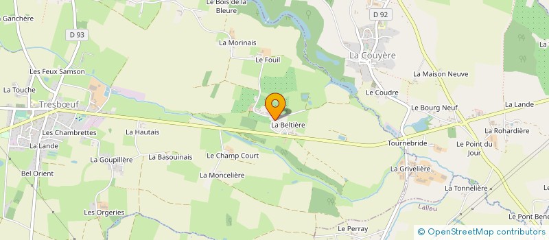 localisation de l'entreprise MONSIEUR STEPHANE JEUSSET  TRESBUF