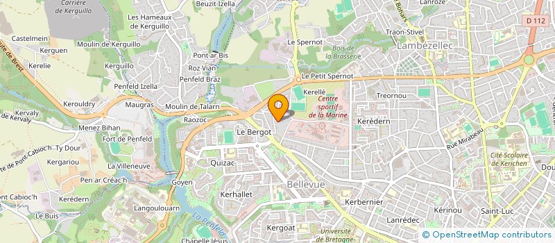 localisation de l'entreprise MONSIEUR STEPHANE JEZEGOU à BREST