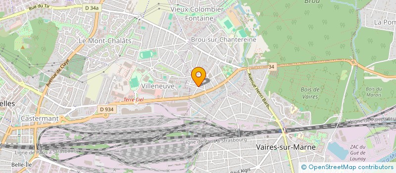 localisation de l'entreprise MONSIEUR STEPHANE JOFFRE  BROU-SUR-CHANTEREINE