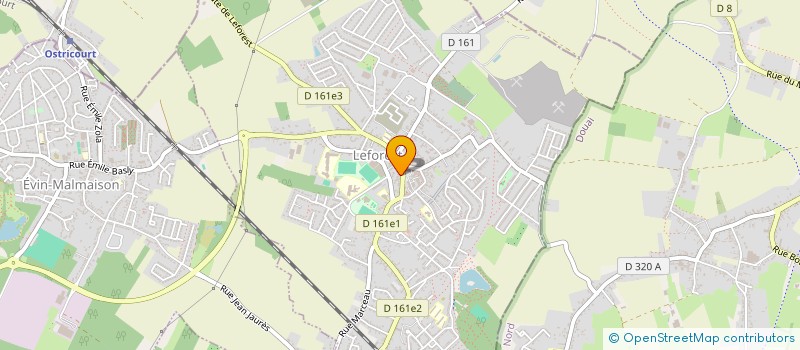 localisation de l'entreprise MONSIEUR STEPHANE JOLLANT  LEFOREST