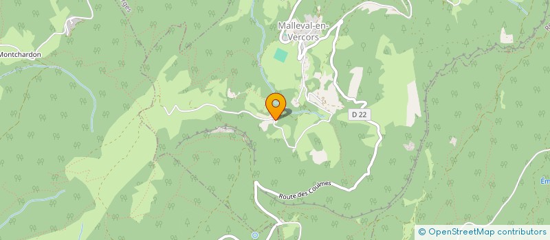 localisation de l'entreprise MONSIEUR STEPHANE JOLY  MALLEVAL-EN-VERCORS