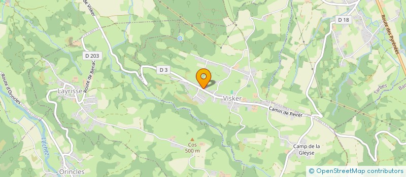 localisation de l'entreprise MONSIEUR STEPHANE JOLY  VISKER