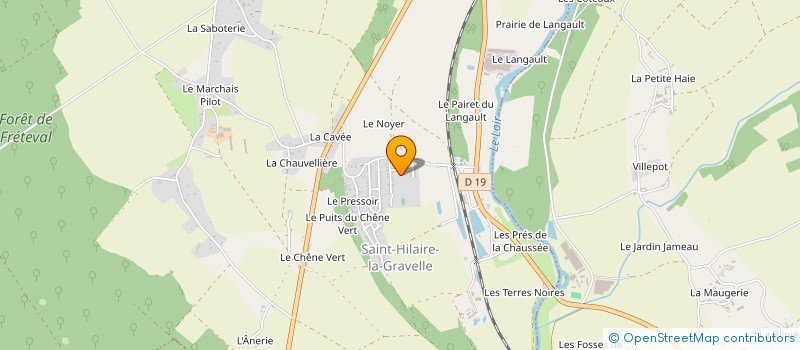 localisation de l'entreprise MONSIEUR STEPHANE JORE  SAINT-HILAIRE-LA-GRAVELLE