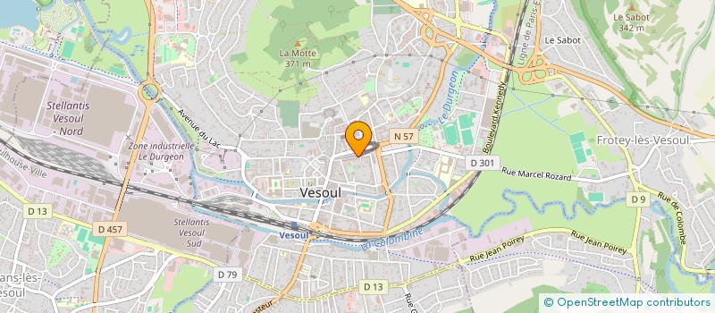 localisation de l'entreprise MONSIEUR STEPHANE JORIOT  VESOUL