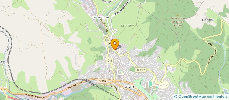 localisation de l'entreprise MONSIEUR STEPHANE JOSSERAND  TARARE