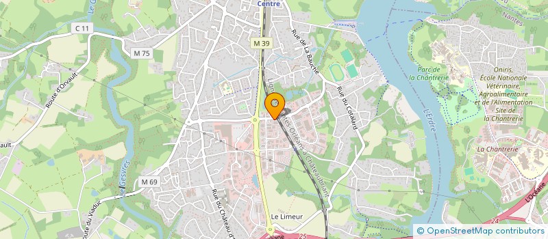 localisation de l'entreprise MONSIEUR STEPHANE JOUNY à LA CHAPELLE-SUR-ERDRE