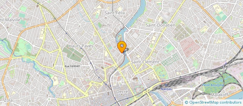 localisation de l'entreprise MONSIEUR STEPHANE JOURDRIN à NANTES
