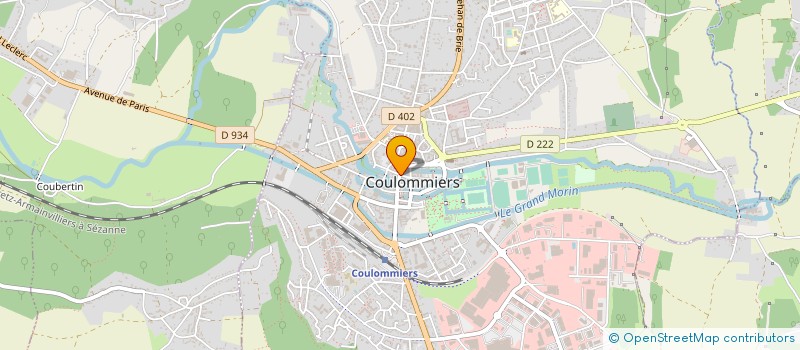 localisation de l'entreprise MONSIEUR STEPHANE JOUSSELIN à COULOMMIERS