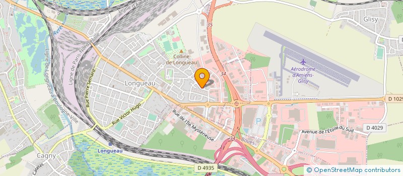 localisation de l'entreprise MONSIEUR STEPHANE JOUVANCE  LONGUEAU