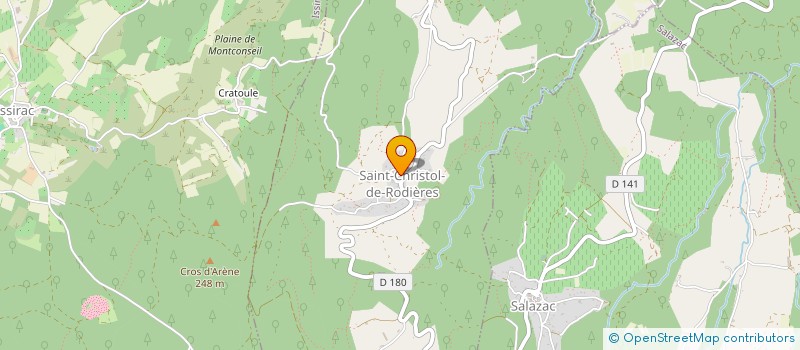 localisation de l'entreprise MONSIEUR STEPHANE JOUVE  SAINT-JULIEN-DE-PEYROLAS