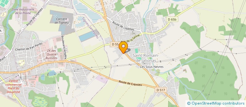 localisation de l'entreprise MONSIEUR STEPHANE JOUVENET  ANNOISIN-CHATELANS