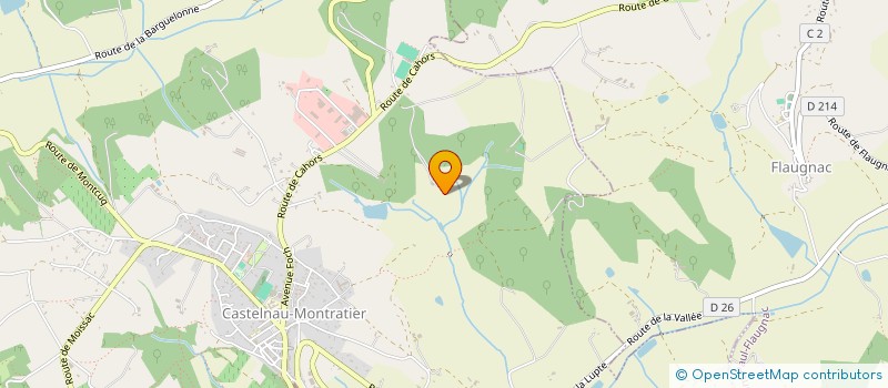 localisation de l'entreprise MONSIEUR STEPHANE JOUVIN  CASTELNAU-MONTRATIER