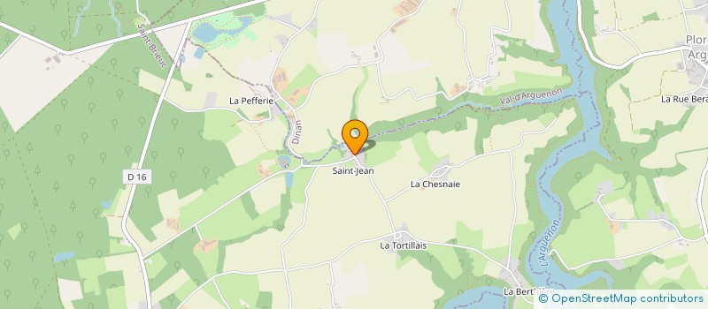 localisation de l'entreprise MONSIEUR STEPHANE JUGON  PLEDELIAC