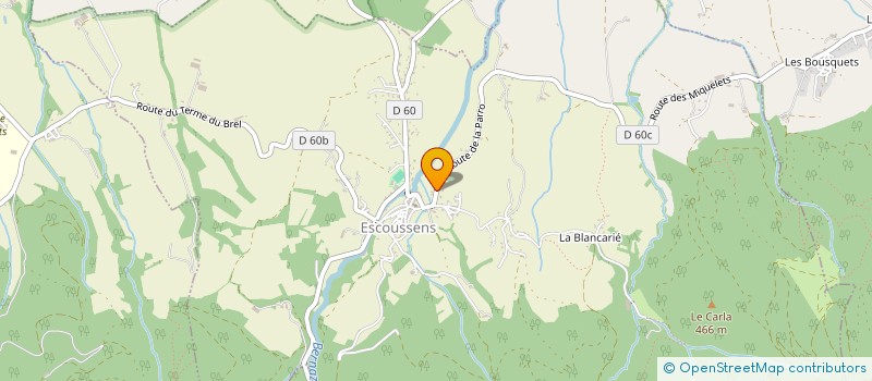 localisation de l'entreprise MONSIEUR STEPHANE JULIEN  ESCOUSSENS