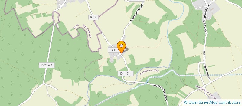 localisation de l'entreprise MONSIEUR STEPHANE JULIENO à DAMPIERRE-SUR-AVRE