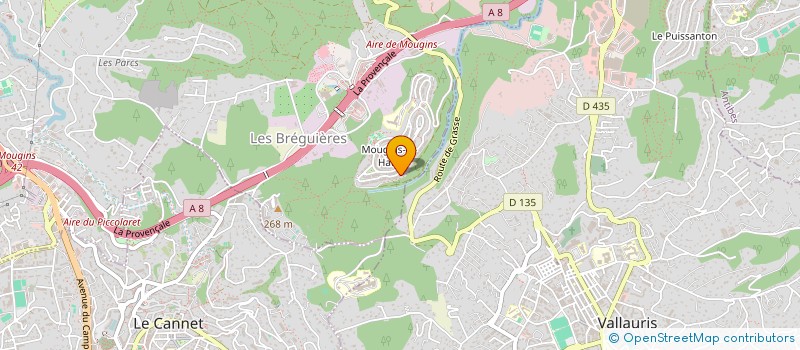localisation de l'entreprise MONSIEUR STEPHANE KACED à MOUGINS