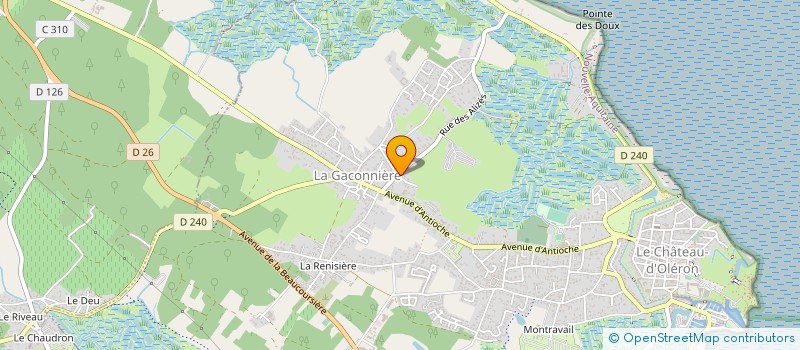 localisation de l'entreprise MONSIEUR STEPHANE KEMPF à LE CHATEAU-D'OLERON
